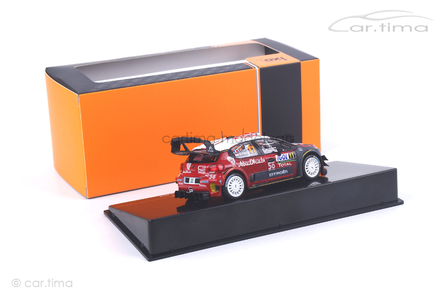 Citroen C3 WRC Rally Tour de Corse 2018 Loeb/Elena IXO Models 1:43 RAM672 Citroen C3 WRC Rally Tour de Corse 2018 Loeb/Elena IXO Models 1:43 RAM672