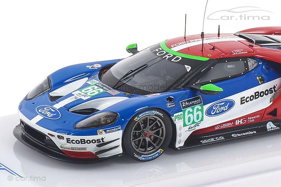 Ford GT 24h Le Mans 2017 Johnson/Mücke/Pla TSM 1:43 TSM430286 Ford GT 24h Le Mans 2017 Johnson/Mücke/Pla TSM 1:43 TSM430286