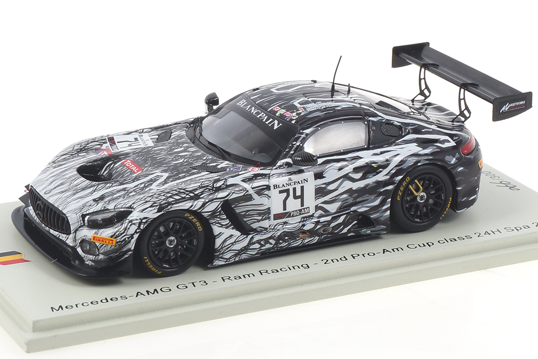 Mercedes-AMG GT3 24h Spa 2019 Burke/Frankenhout/Vos Spark 1:43 SB268 Mercedes-AMG GT3 24h Spa 2019 Burke/Frankenhout/Vos Spark 1:43 SB268