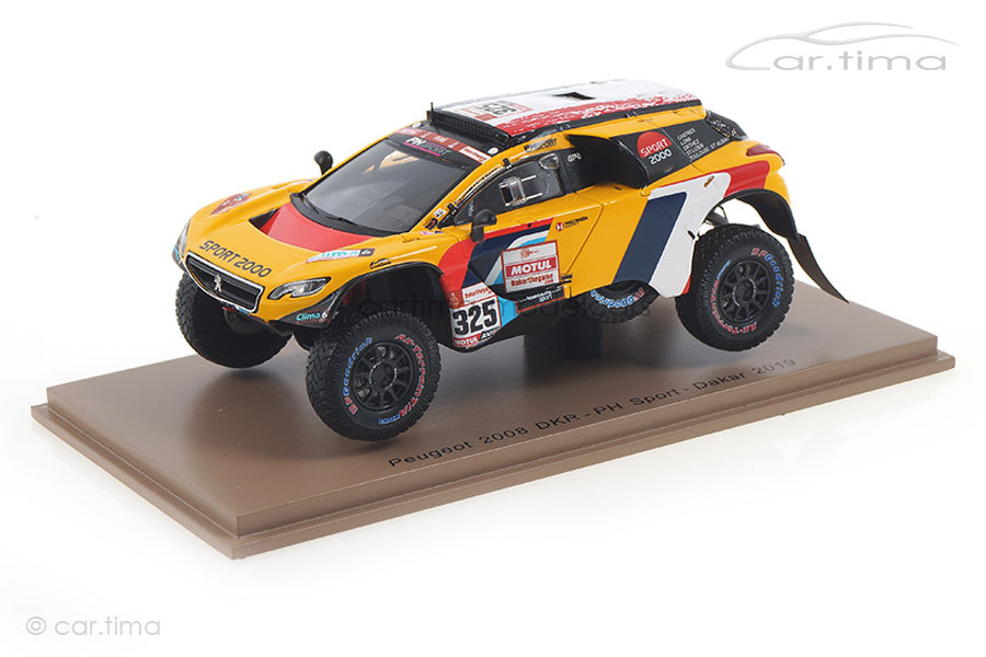 Peugeot 3008 DKR Dakar Rallye 2019 Lachaume/Polato Spark 1:43 S5628 Peugeot 3008 DKR Dakar Rallye 2019 Lachaume/Polato Spark 1:43 S5628