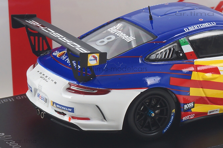 Porsche 911 GT3 Cup Winner Monza 2019 Diego Bertonelli Spark 1:43 SI009 Porsche 911 GT3 Cup Winner Monza 2019 Diego Bertonelli Spark 1:43 SI009