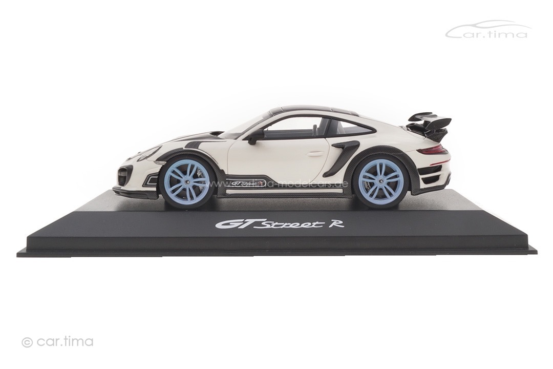 TECHART GTstreet R Weiß/Rad Gulfblau TECHART Collection 1:43 091.992.143.004GB TECHART GTstreet R Weiß/Rad Gulfblau TECHART Collection 1:43 091.992.143.004GB