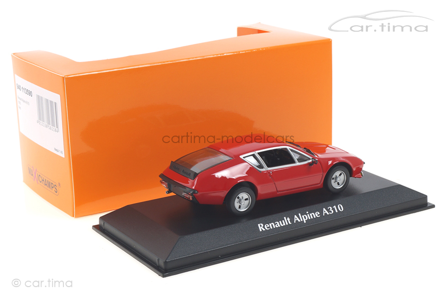 Renault Alpine A310 1976 rot Maxichamps 1:43 940113590 Renault Alpine A310 1976 rot Maxichamps 1:43 940113590