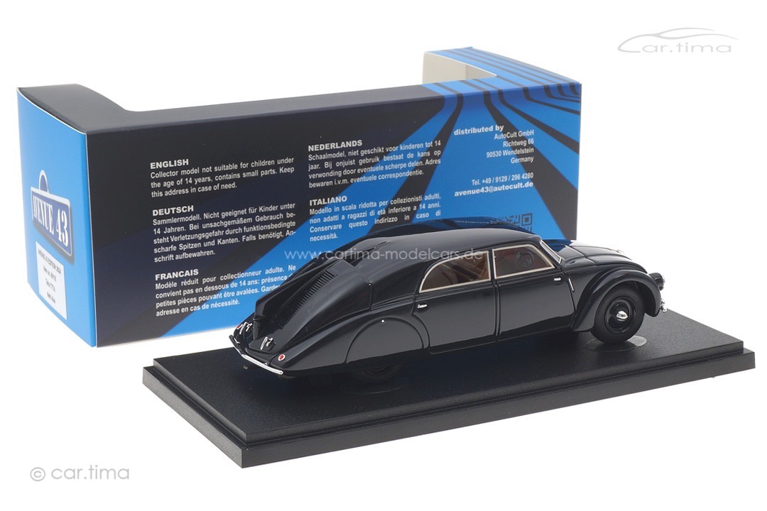Tatra T77A schwarz Avenue43 1:43 60118 Tatra T77A schwarz Avenue43 1:43 60118