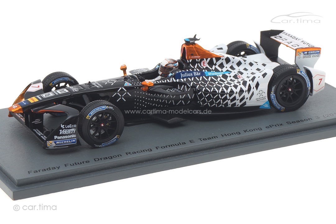 Faraday Future Dragon Hong Kong ePrix Season 3 2016-2017 Jérôme D’Ambrosio Spark 1:43 S5912