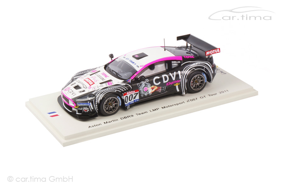 Aston Martin DBR9 GT Tour 2011 Lamic/Gabillon Spark 1:43 SF026