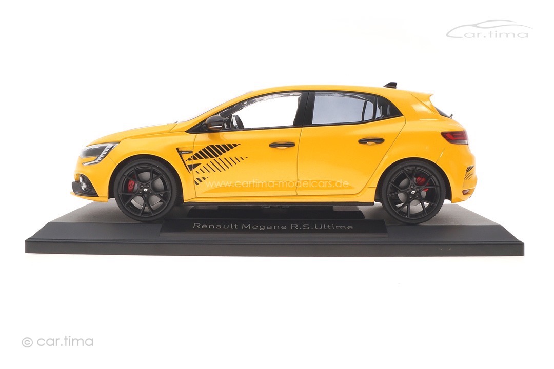 Renault Megane R.S. Ultime 2023 Sirius Yellow Norev 1:18 185395 Renault Megane R.S. Ultime 2023 Sirius Yellow Norev 1:18 185395