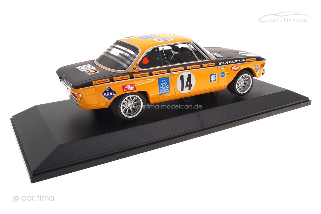 BMW 2800 CS Winner 24h Spa 1970 Huber/Kelleners Minichamps 1:18 155702714 BMW 2800 CS Winner 24h Spa 1970 Huber/Kelleners Minichamps 1:18 155702714