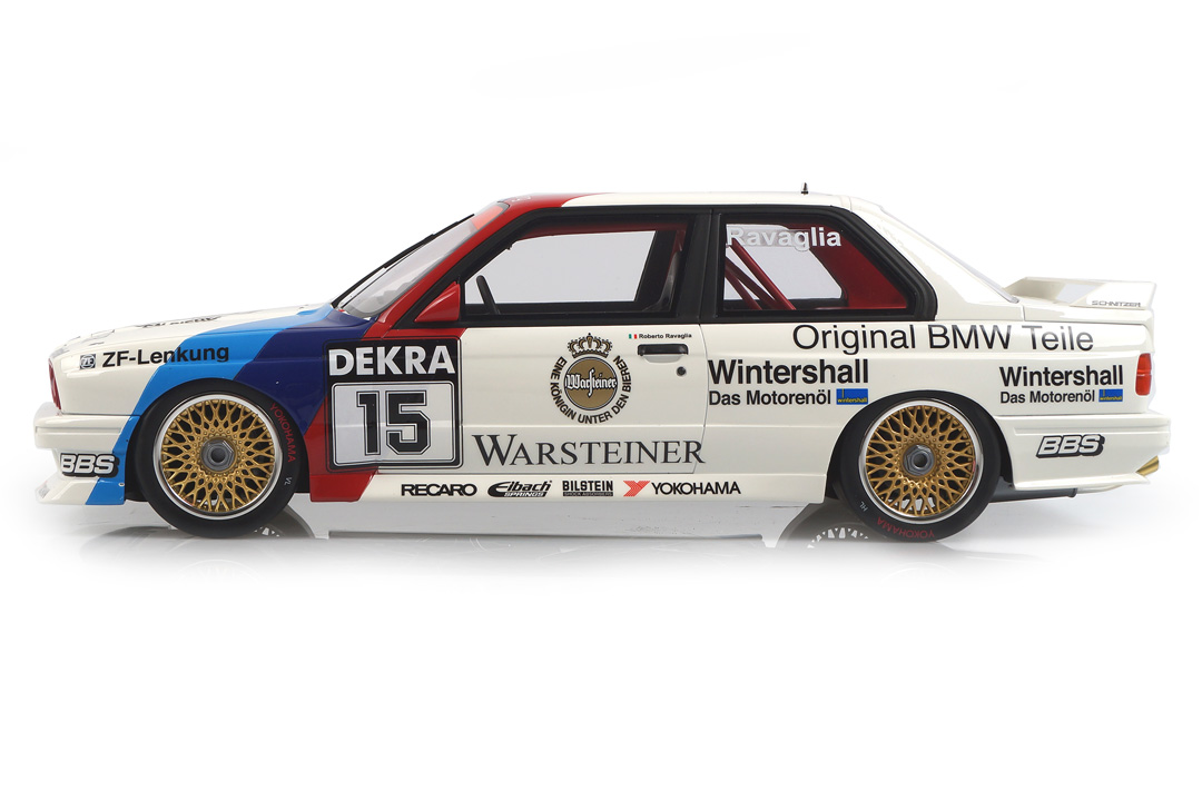 BMW M3 E30 DTM Champion 1989 Roberto Ravaglia OttOmobile 1:12 G055 BMW M3 E30 DTM Champion 1989 Roberto Ravaglia OttOmobile 1:12 G055