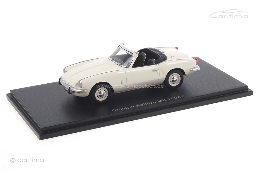 Triumph Spitfire MK3 1967 weiß Spark 1:43 S2473 Triumph Spitfire MK3 1967 weiß Spark 1:43 S2473
