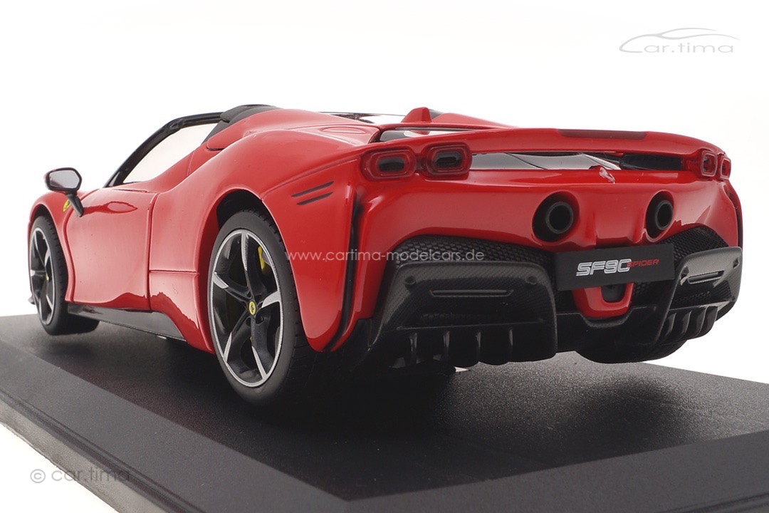 Ferrari SF90 Spider 2021 rot Bburago 1:18 18016CAR Ferrari SF90 Spider 2021 rot Bburago 1:18 18016CAR