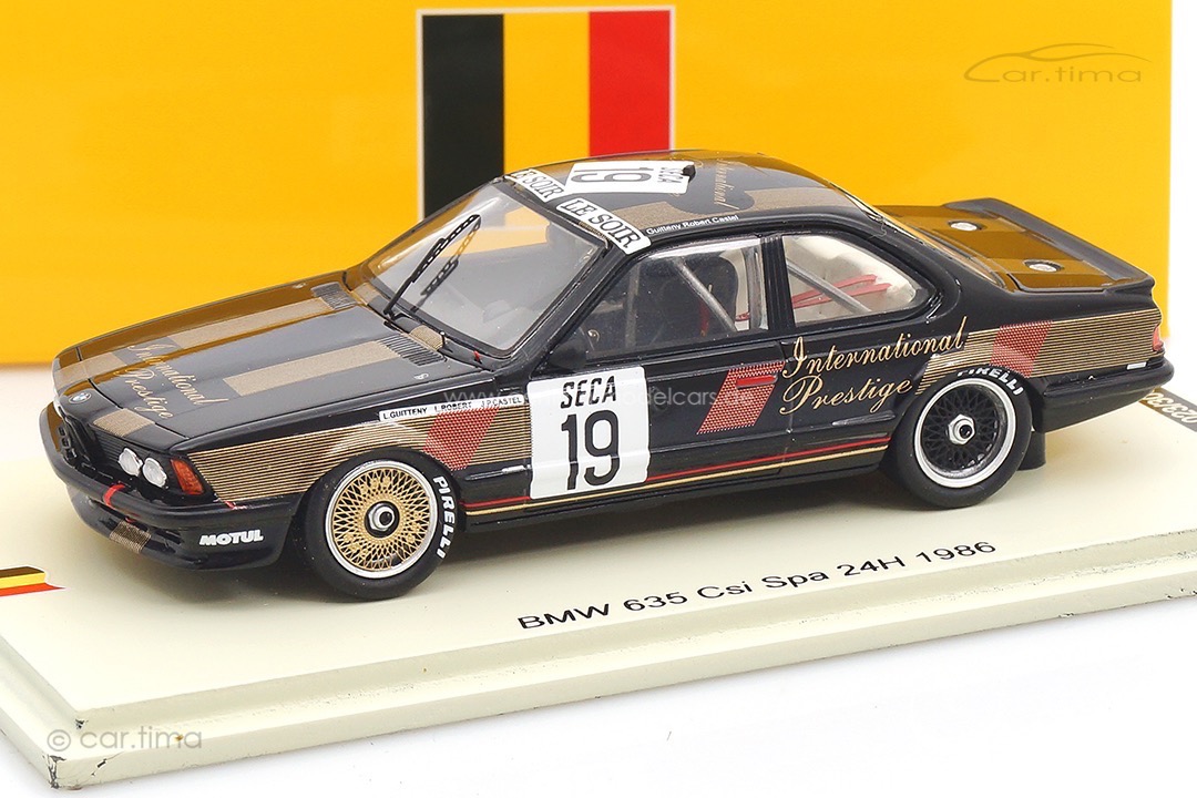BMW 635 CSI 24h Spa 1986 Guitteny/Castel/Robert Spark 1:43 SB670