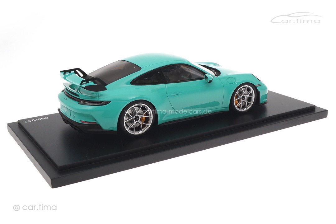 Porsche 911 (992) GT3 Mintgrün Spark 1:18 WAP0211520NGTM