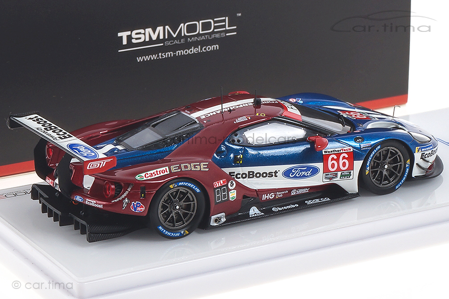 Ford GT 24h Daytona 2018 Bourdais/Hand/Müller TSM 1:43 TSM430405 Ford GT 24h Daytona 2018 Bourdais/Hand/Müller TSM 1:43 TSM430405