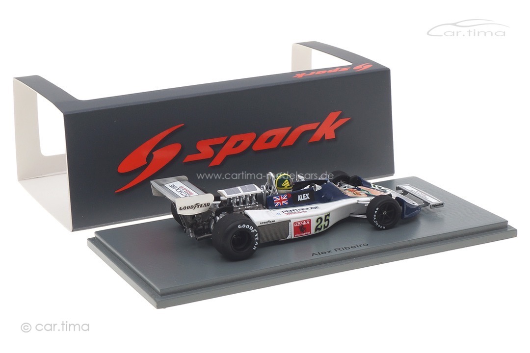 Hesketh 308D GP USA 1976 Alex Ribeiro Spark 1:43 S2466 Hesketh 308D GP USA 1976 Alex Ribeiro Spark 1:43 S2466