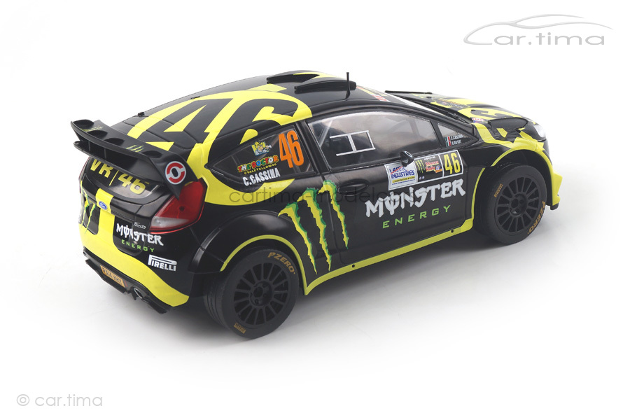Ford Fiesta RS WRC Monza Rally 2014 Rossi/Cassina IXO Models 1:18 18RMC014 Ford Fiesta RS WRC Monza Rally 2014 Rossi/Cassina IXO Models 1:18 18RMC014