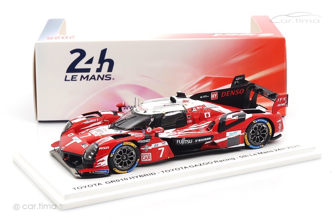 Toyota GR010 Hybrid 24h Le Mans 2025 Conway/De Vries/Kobayashi Spark 1:43 S9259