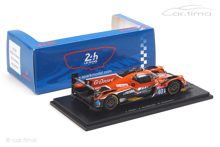 Oreca 07-Gibson 24h Le Mans 2018 Allen/Gutiérrez/Guibbert Spark 1:43 S7025