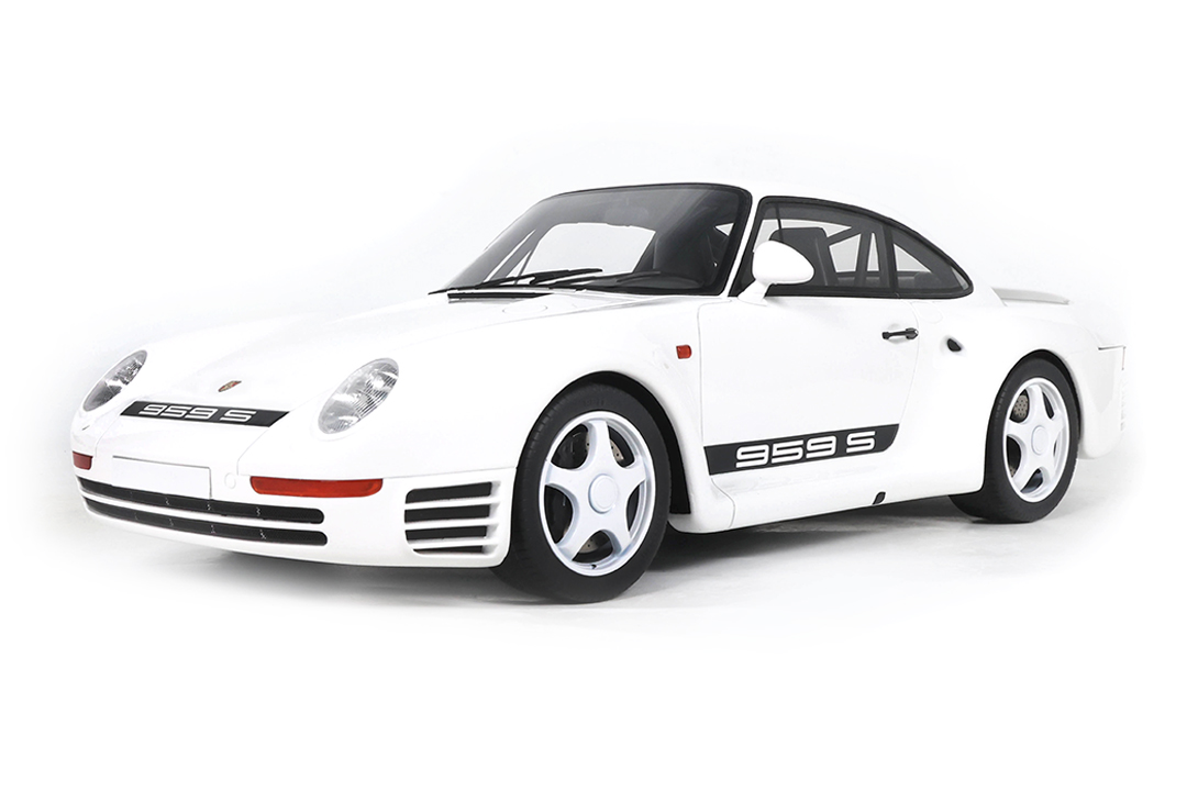 Porsche 959 Sport Grandprix-weiß GT Spirit 1:12 GT1006