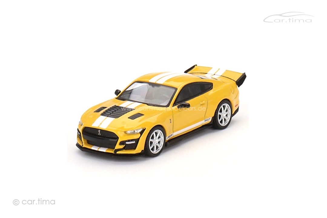 Shelby GT500 Dragon Snake Concept gelb MINI GT 1:64 MGT00535-L