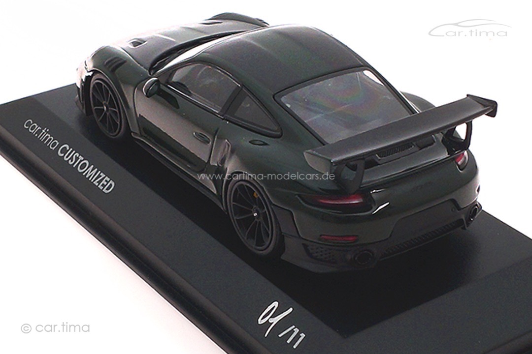 Porsche 911 (991 II) GT2 RS Originalsignatur Walter Röhrl Minichamps cartima CUSTOMIZED 1:43