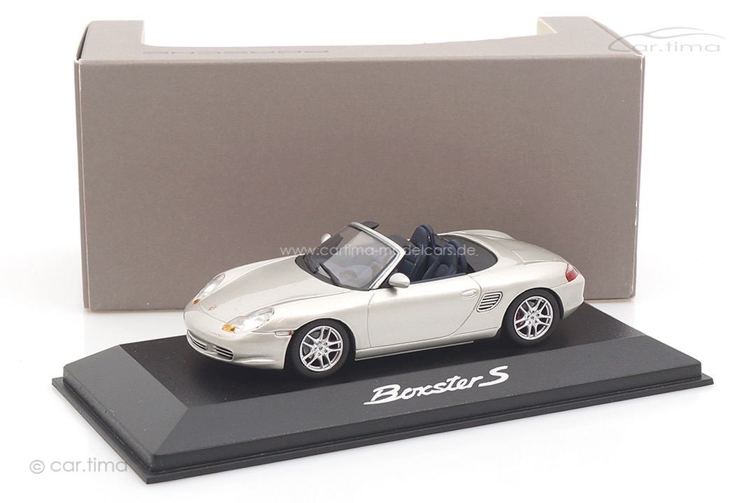 Porsche Boxster S (987) Silber Minichamps 1:43 WAP02009113