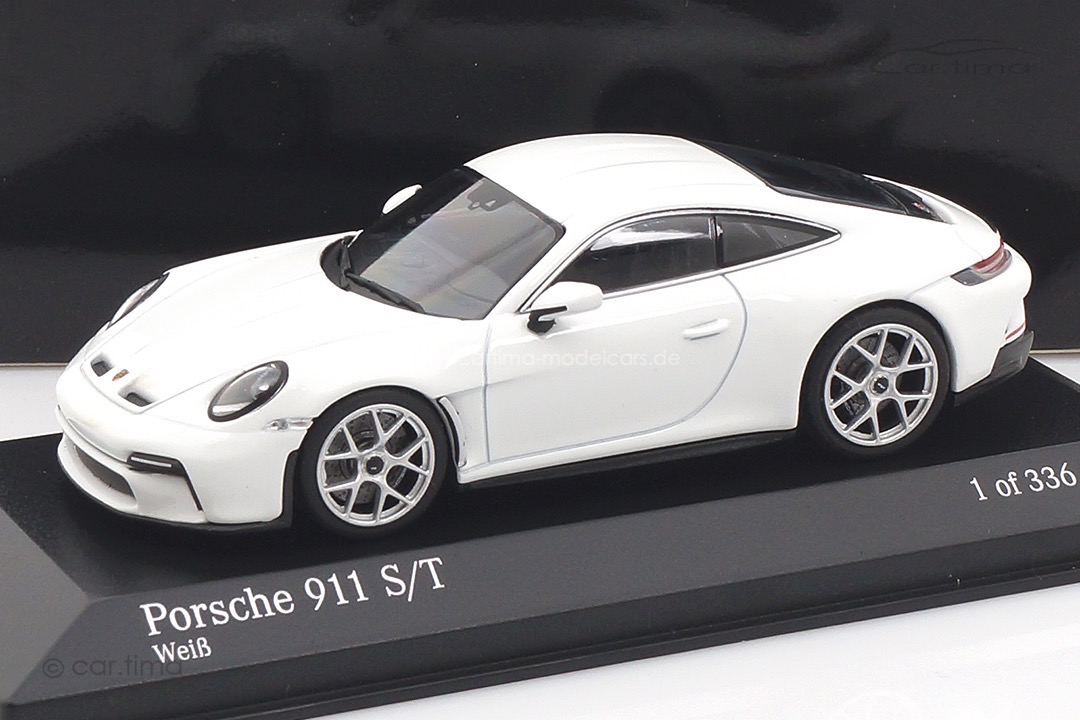 Porsche 911 (992) S/T Weiß Minichamps 1:43 410063020