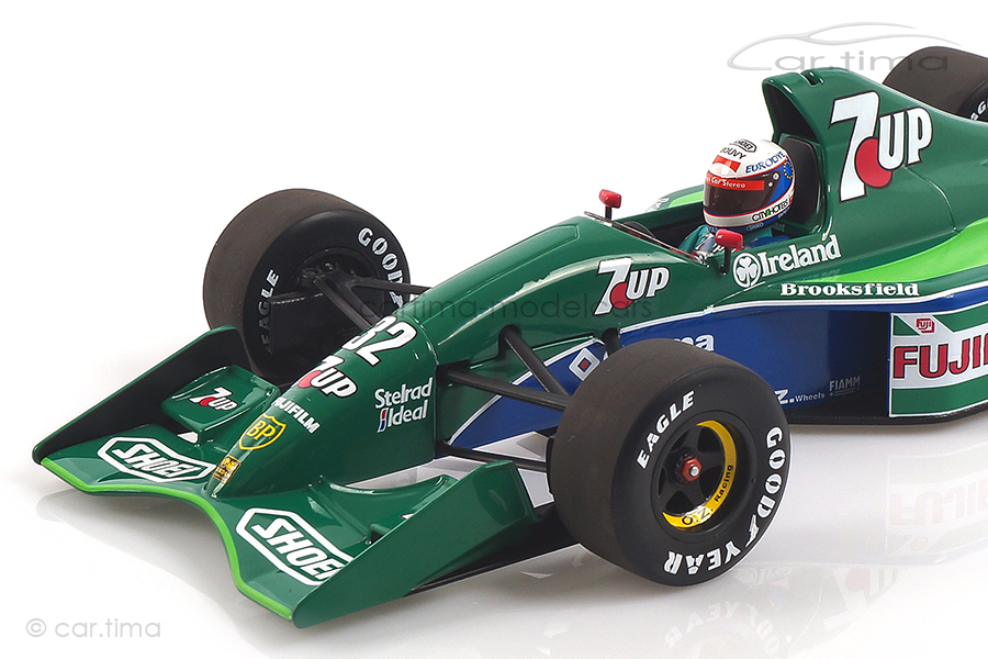 Jordan Ford 191 British GP 1991 Bertrand Gachot Minichamps 1:18 110910032 Jordan Ford 191 British GP 1991 Bertrand Gachot Minichamps 1:18 110910032