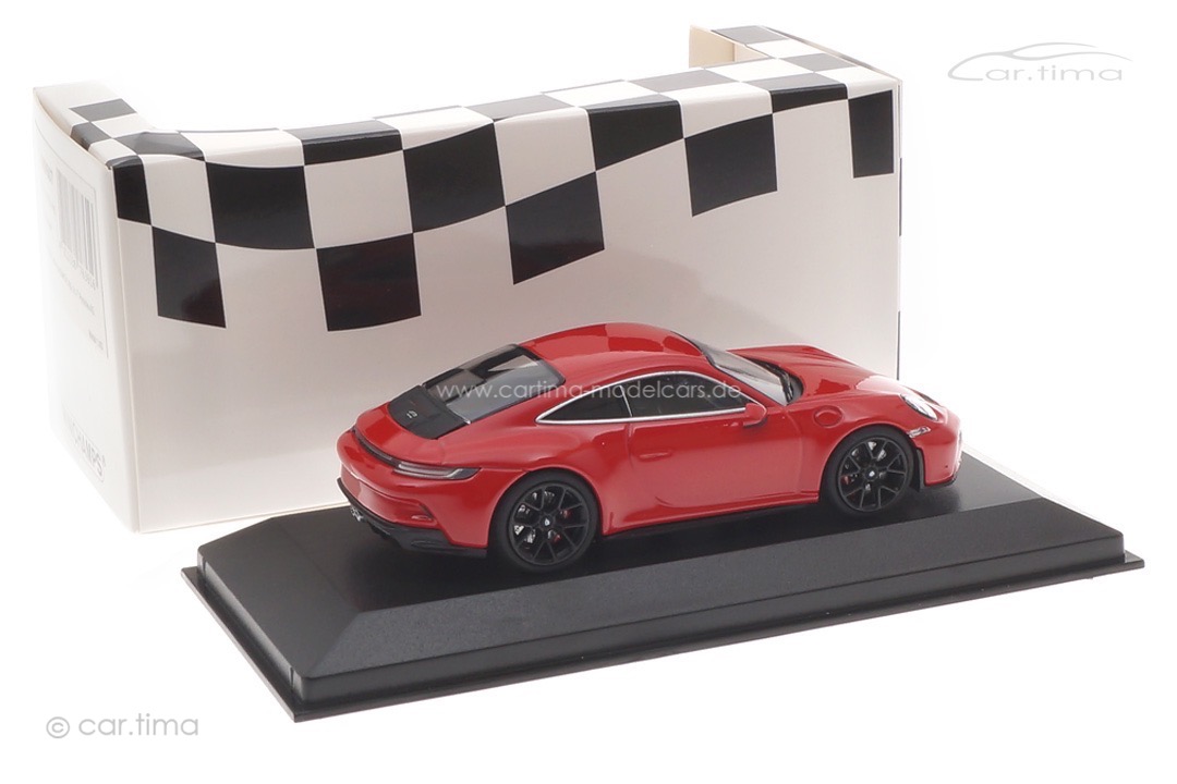 Porsche 911 (992) GT3 Touring Indischrot Minichamps 1:43 413069607 Porsche 911 (992) GT3 Touring Indischrot Minichamps 1:43 413069607