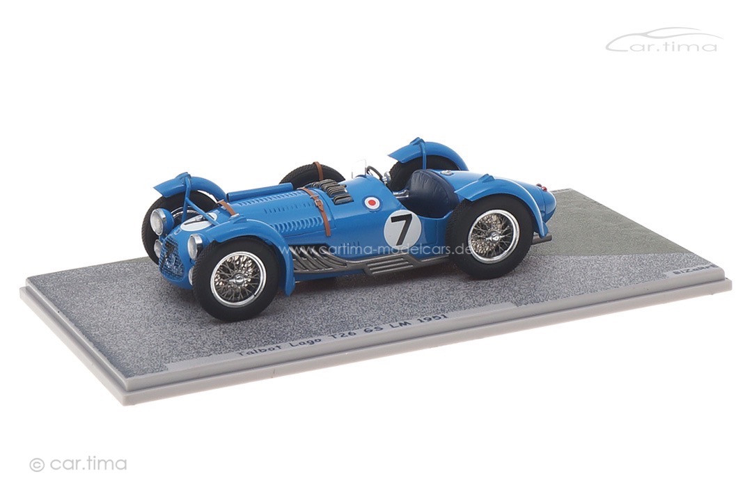 Talbot Lago T26 GS 24h Le Mans 1951 Bizarre 1:43 BZ557 Talbot Lago T26 GS 24h Le Mans 1951 Bizarre 1:43 BZ557