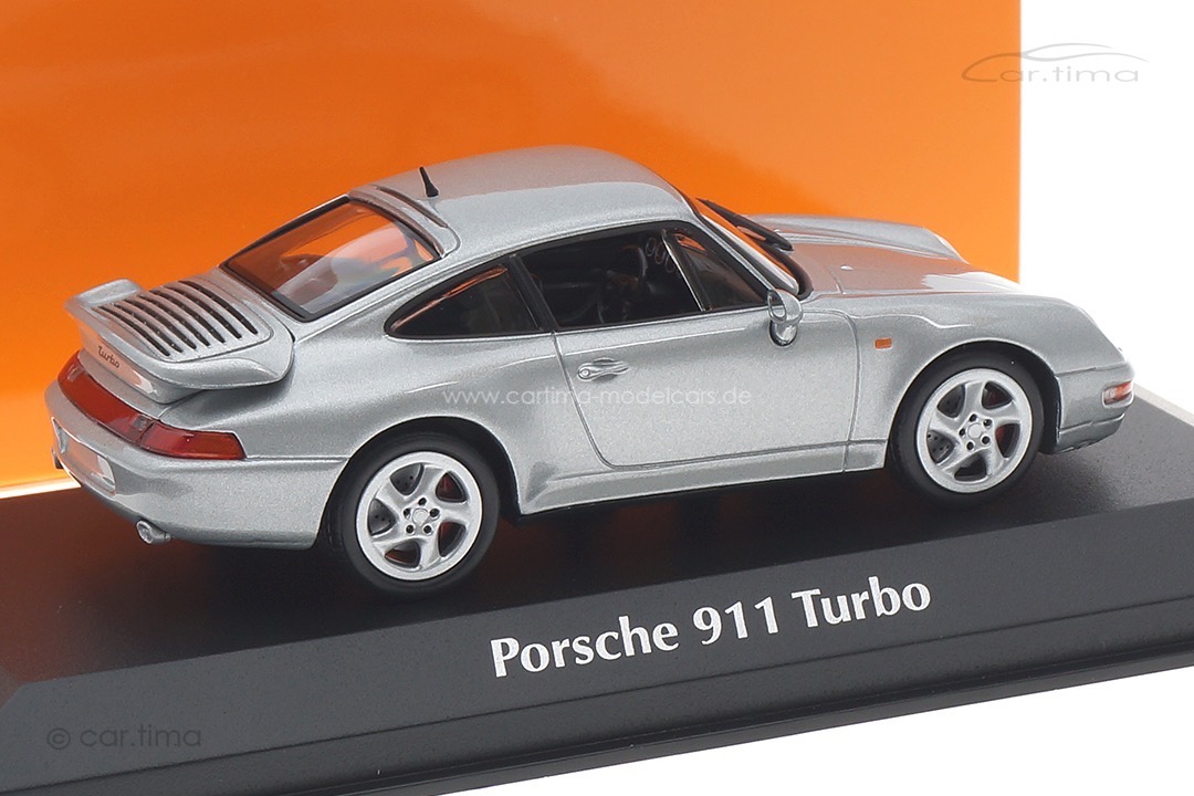 Porsche 911 (993) Turbo silber Minichamps 1:43 940069205 Porsche 911 (993) Turbo silber Minichamps 1:43 940069205