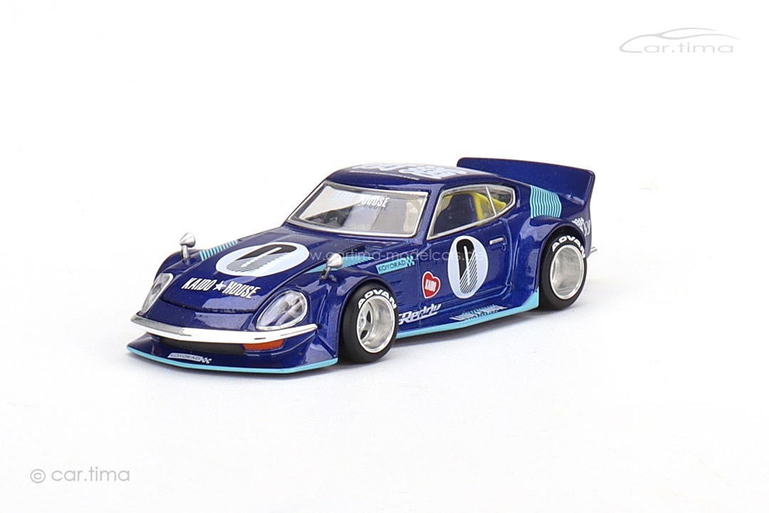 Datsun KAIDO Fairlady Z Blue MINI GT 1:64 KHMG024