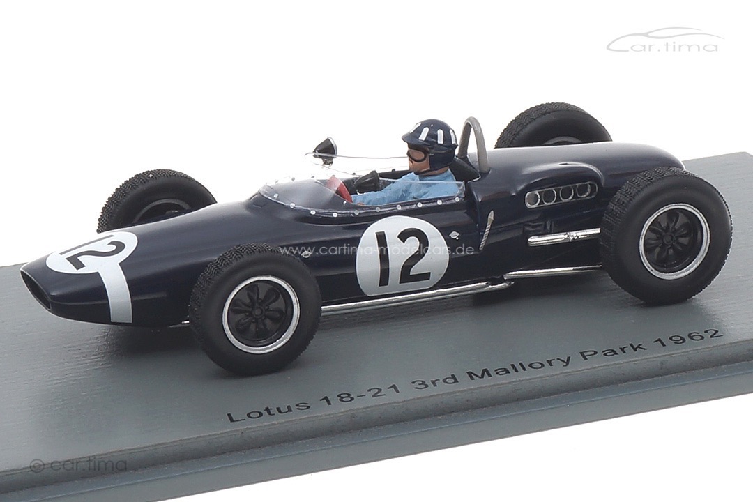 Lotus 18-21 Mallory Park 1962 Graham Hill Spark 1:43 S7455