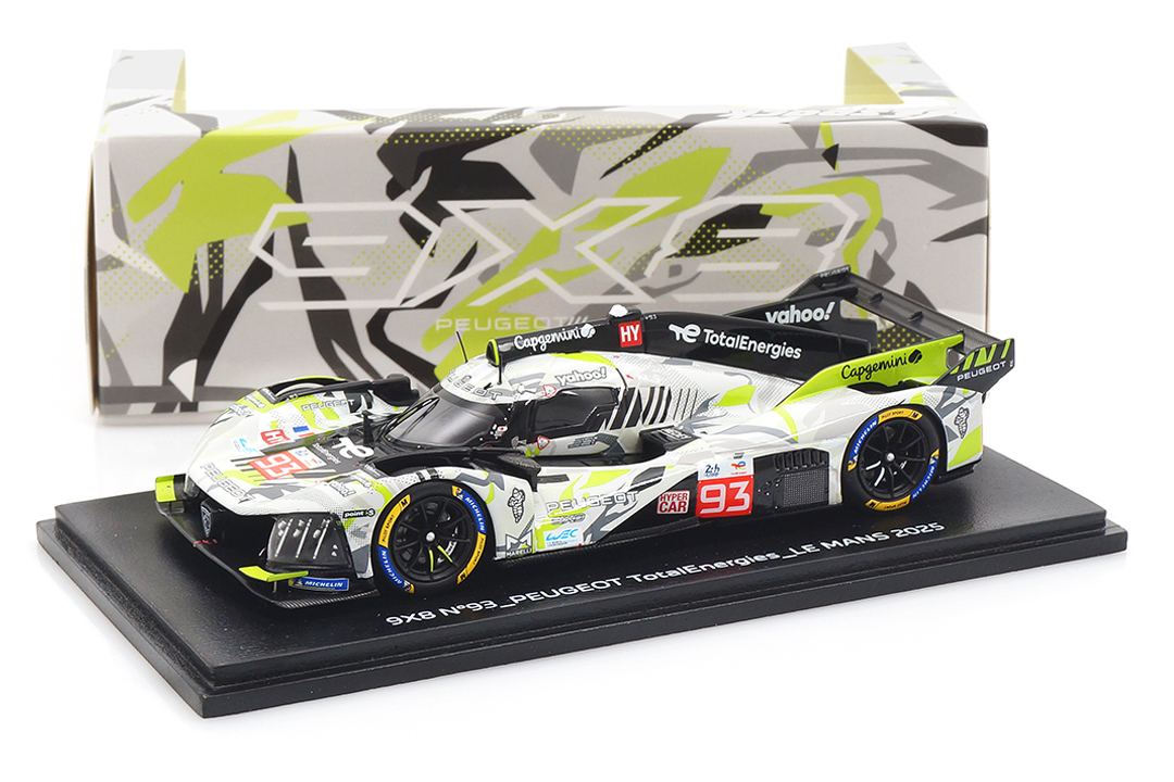 Peugeot 9X8 24h Le Mans 2025 Di Resta/Jensen/Vergne Spark 1:43 S9267
