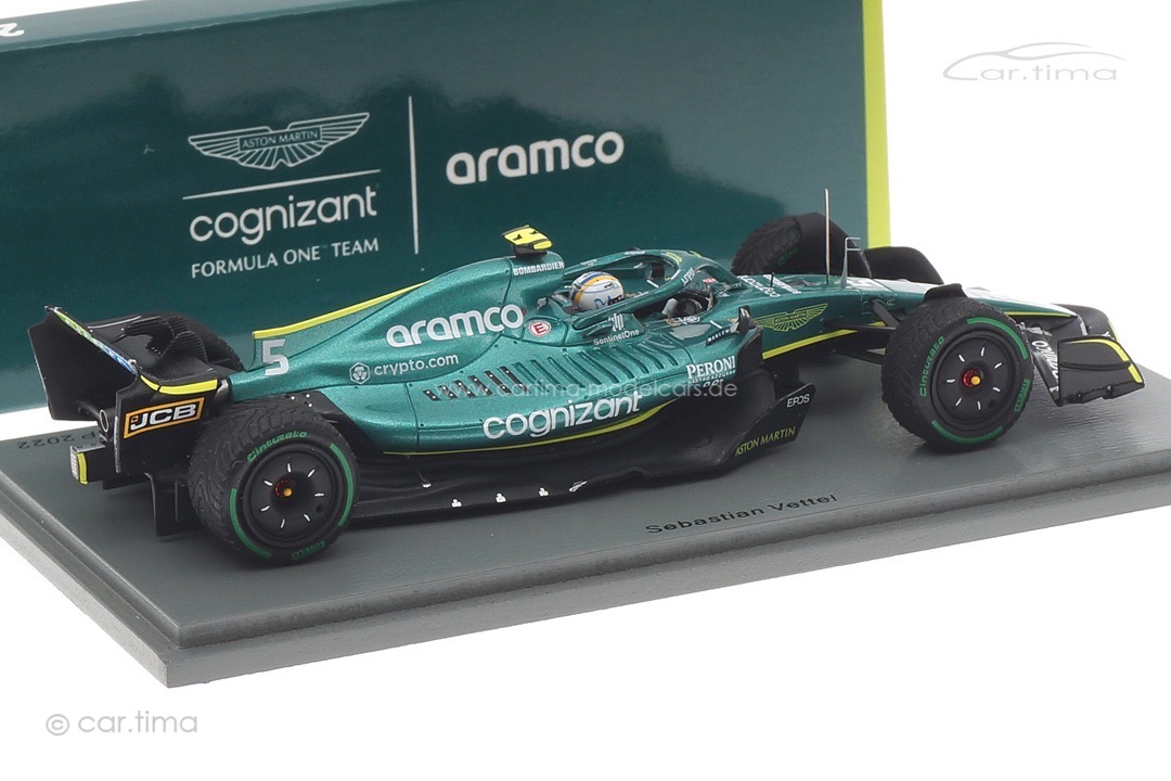 Aston Martin AMR22 GP 2022 Sebastian Vettel Spark 1:43 S8530 Aston Martin AMR22 GP 2022 Sebastian Vettel Spark 1:43 S8530