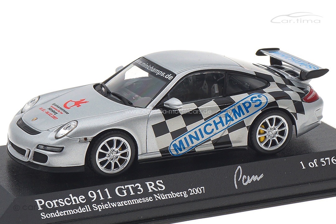 Porsche 911 GT3 RS Spielwarenmesse 2007 Minichamps 1:43 403108983