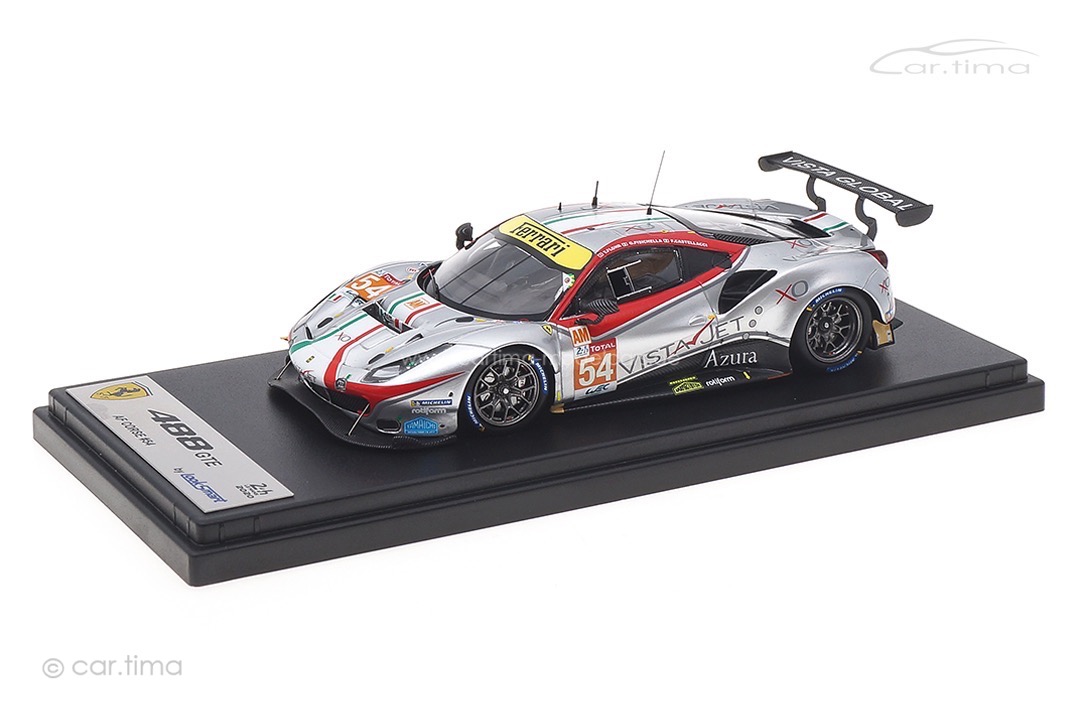 Ferrari 488 GTE Evo 24h Le Mans 2020 Castellacci/Fisichella/Flohr Looksmart 1:43 LSLM110 Ferrari 488 GTE Evo 24h Le Mans 2020 Castellacci/Fisichella/Flohr Looksmart 1:43 LSLM110