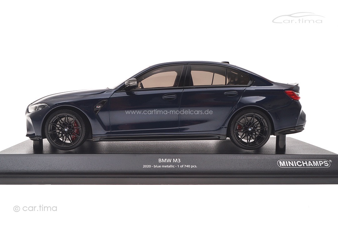 BMW M3 2020 blau met. Minichamps 1:18 155020201 BMW M3 2020 blau met. Minichamps 1:18 155020201