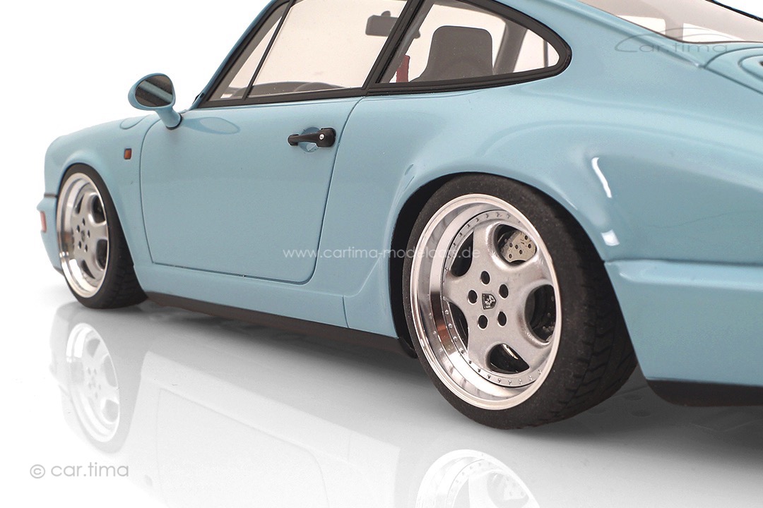 Porsche 911 (964) Carrera RS Gulfblau Speedline Alufelgen car.tima CUSTOMIZED 1:18