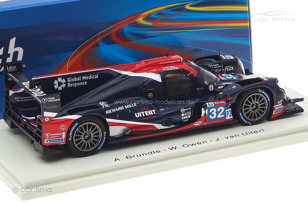 Oreca 07-Gibson 24h Le Mans 2020 Brundle/Owen/van Uitert Spark 1:43 S7972 Oreca 07-Gibson 24h Le Mans 2020 Brundle/Owen/van Uitert Spark 1:43 S7972