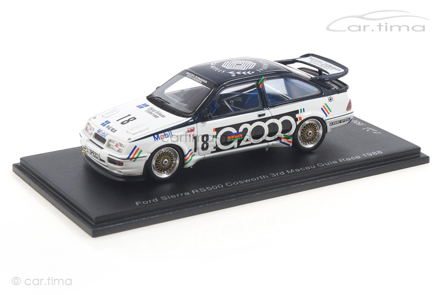 Ford Sierra RS500 Cosworth Macau 1988 Andy Rouse Spark 1:43 SA190 Ford Sierra RS500 Cosworth Macau 1988 Andy Rouse Spark 1:43 SA190