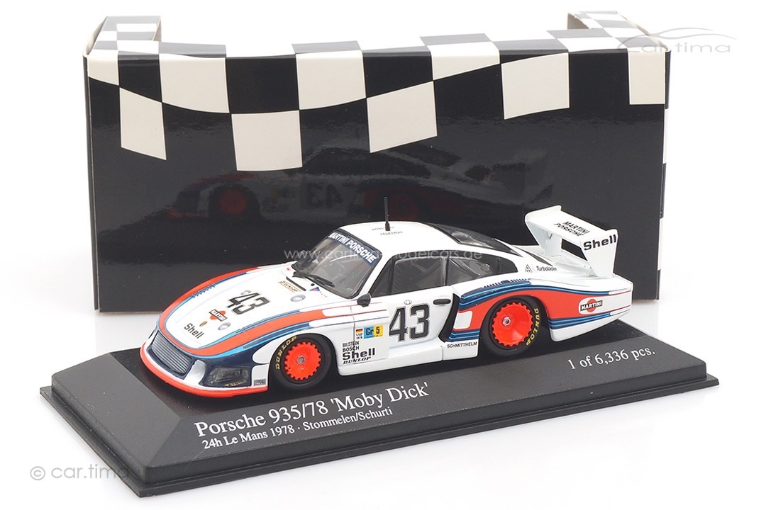 Porsche 935/78 24h Le Mans 1978 Schurti/Stommelen Minichamps 1:43 430786743