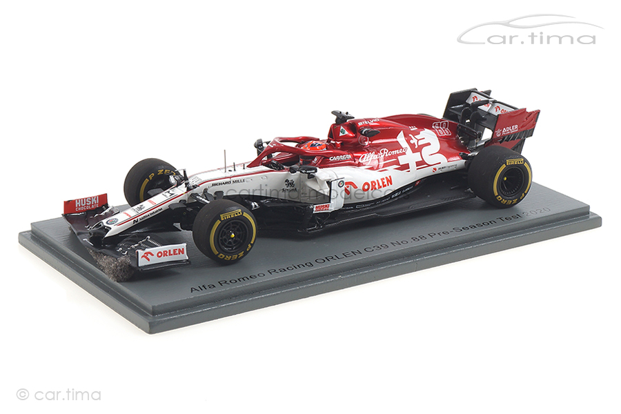 Alfa Romeo Racing Orlen C39 Pre-Test Formula One 2020 Robert Kubica Spark 1:43 S6454 Alfa Romeo Racing Orlen C39 Pre-Test Formula One 2020 Robert Kubica Spark 1:43 S6454