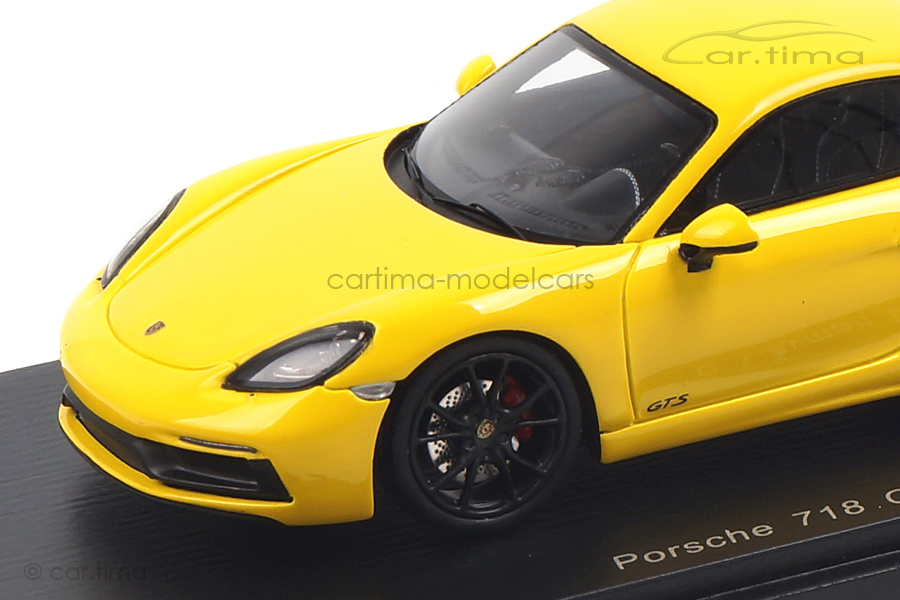 Porsche 718 Cayman GTS Racinggelb Spark 1:43 S7618
