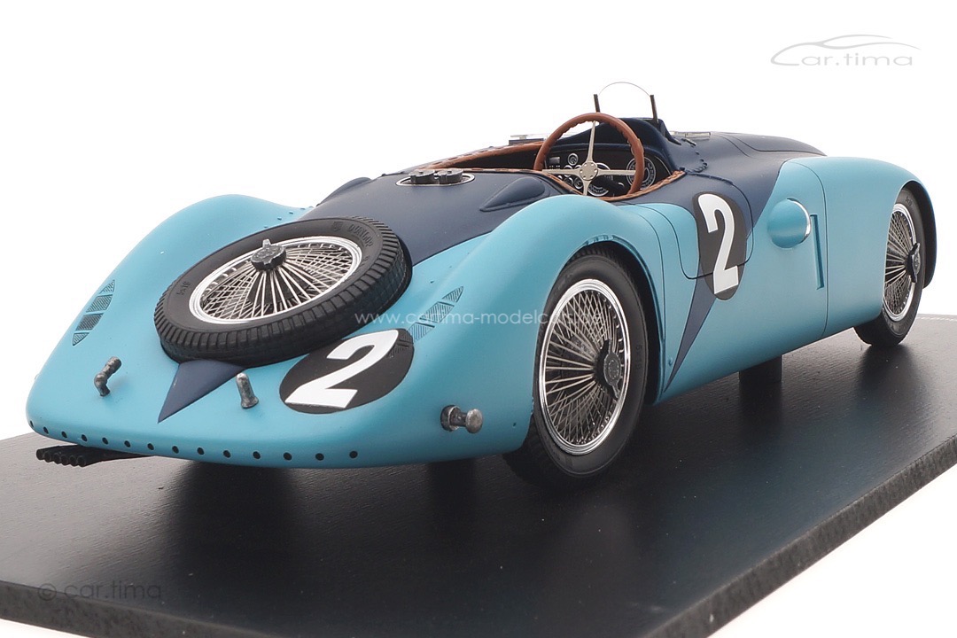 Bugatti 57 G Winner 24h Le Mans 1937 Wimille/Benoist Spark 1:18 18LM37