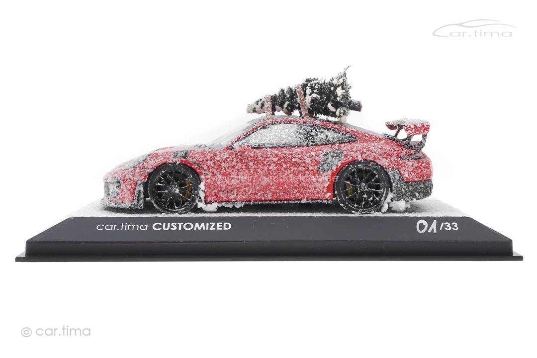 Porsche 911 (991 II) GT2 RS Weissach Paket X-Mas 2024 Minichamps car.tima CUSTOMIZED 1:43 Porsche 911 (991 II) GT2 RS Weissach Paket X-Mas 2024 Minichamps car.tima CUSTOMIZED 1:43