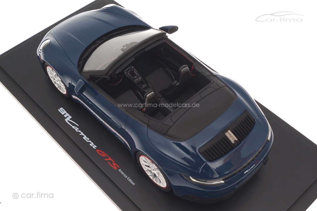 Porsche 911 (992) Carrera GTS Cabriolet Azurblau Spark 1:18 WAP0211060PGTA