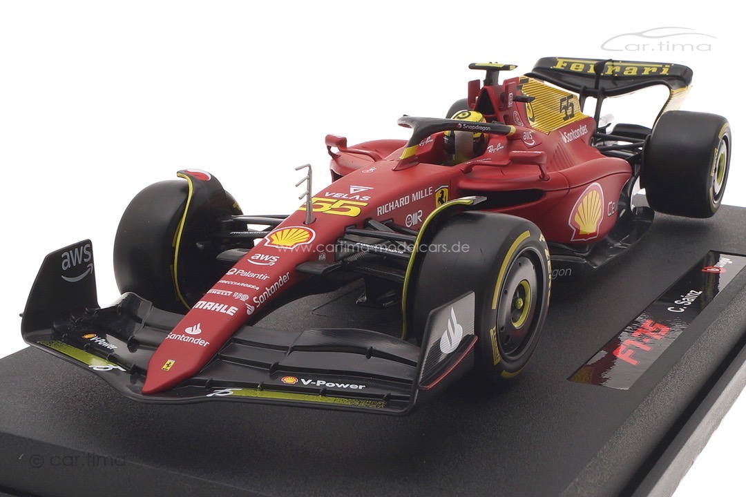 Ferrari F1-75 GP Monza 2022 Carlos Sainz Bburago 1:18 18-16811SA Ferrari F1-75 GP Monza 2022 Carlos Sainz Bburago 1:18 18-16811SA