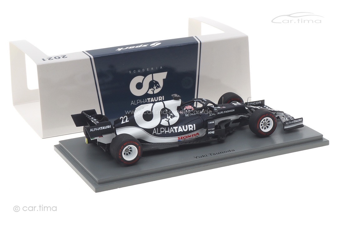 AlphaTauri AT02 GP Abu Dhabi 2021 Yuki Tsunoda Spark 1:43 S7853 AlphaTauri AT02 GP Abu Dhabi 2021 Yuki Tsunoda Spark 1:43 S7853