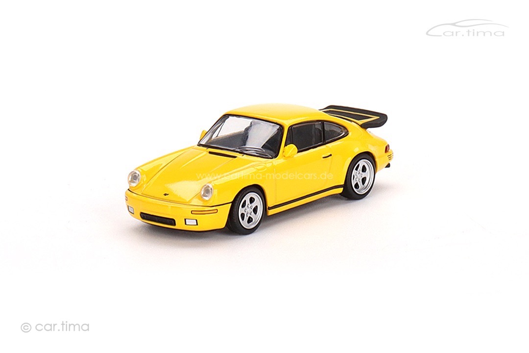 RUF CTR 1987 Yellow Bird Blütengelb MINI GT 1:64 MGT00419-L
